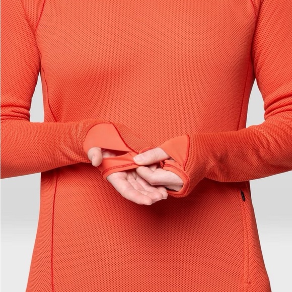 NWOT Mountain Hardwear WOMEN'S AIRMESH™ LONG SLEEVE HOODY - Picture 11 of 15